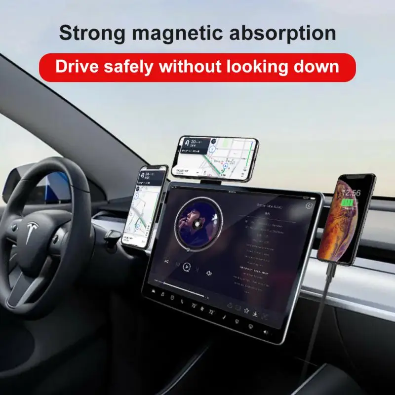 Car Magnetic Mobile Phone Mount Holder For Tesla MODEL3 Central Control Screen Magnetic Suction Adjustable Expansion Bracket 
Car Magnetic Mobile Phone Mount Holder For Tesla MODEL3 Central Control Screen Magnetic Suction Adjustable Expansion Bracket