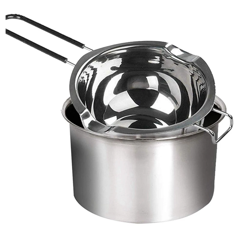 AT35 6-Pack Stainless Steel Double Boiler, Heat-Resistant Handle 2 Cup Capacity, Universal Pad
AT35 6-Pack Stainless Steel Double Boiler, Heat-Resistant Handle 2 Cup Capacity, Universal Pad