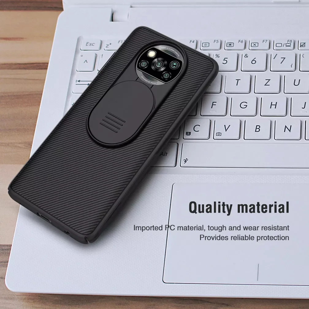 Xiaomi Poco X3 Pro Case Nillkin Camshield Slide Camera Protection Case For Xiaomi Poco X3 NFC X3 GT Lens Back Cover
Xiaomi Poco X3 Pro Case Nillkin Camshield Slide Camera Protection Case For Xiaomi Poco X3 NFC X3 GT Lens Back Cover