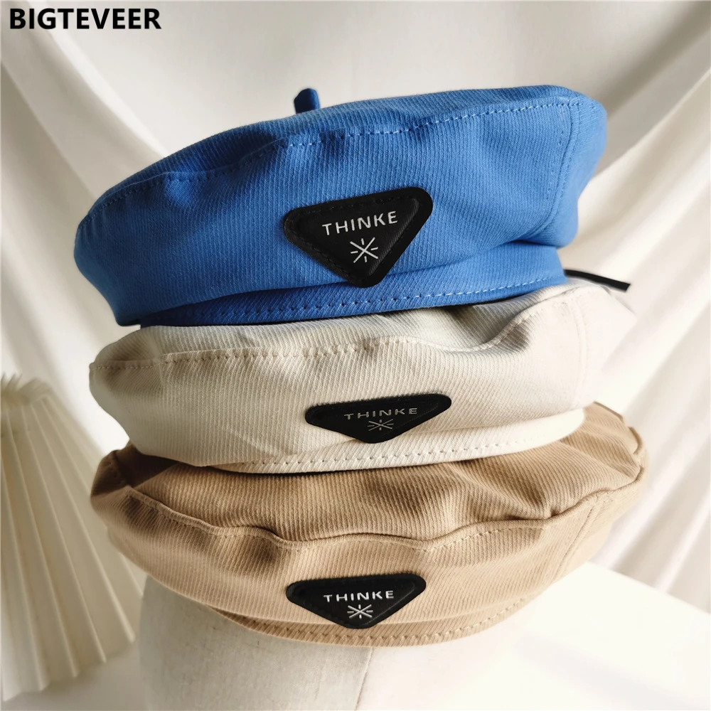Spring Solid Color Women's Beret Adjustable Fashion Brand Painter Hat Flat Top Outdoor Casual Trend Women's Beret 2022 New
Spring Solid Color Women's Beret Adjustable Fashion Brand Painter Hat Flat Top Outdoor Casual Trend Women's Beret 2022 New