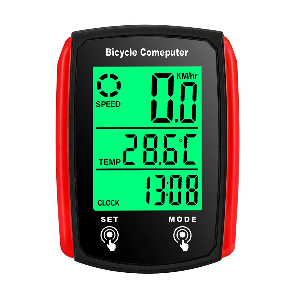 Bicycle Computer Wired Speedometer Waterproof Bike LCD Computer Speed Odometer English Bicycle Accessories
Bicycle Computer Wired Speedometer Waterproof Bike LCD Computer Speed Odometer English Bicycle Accessories