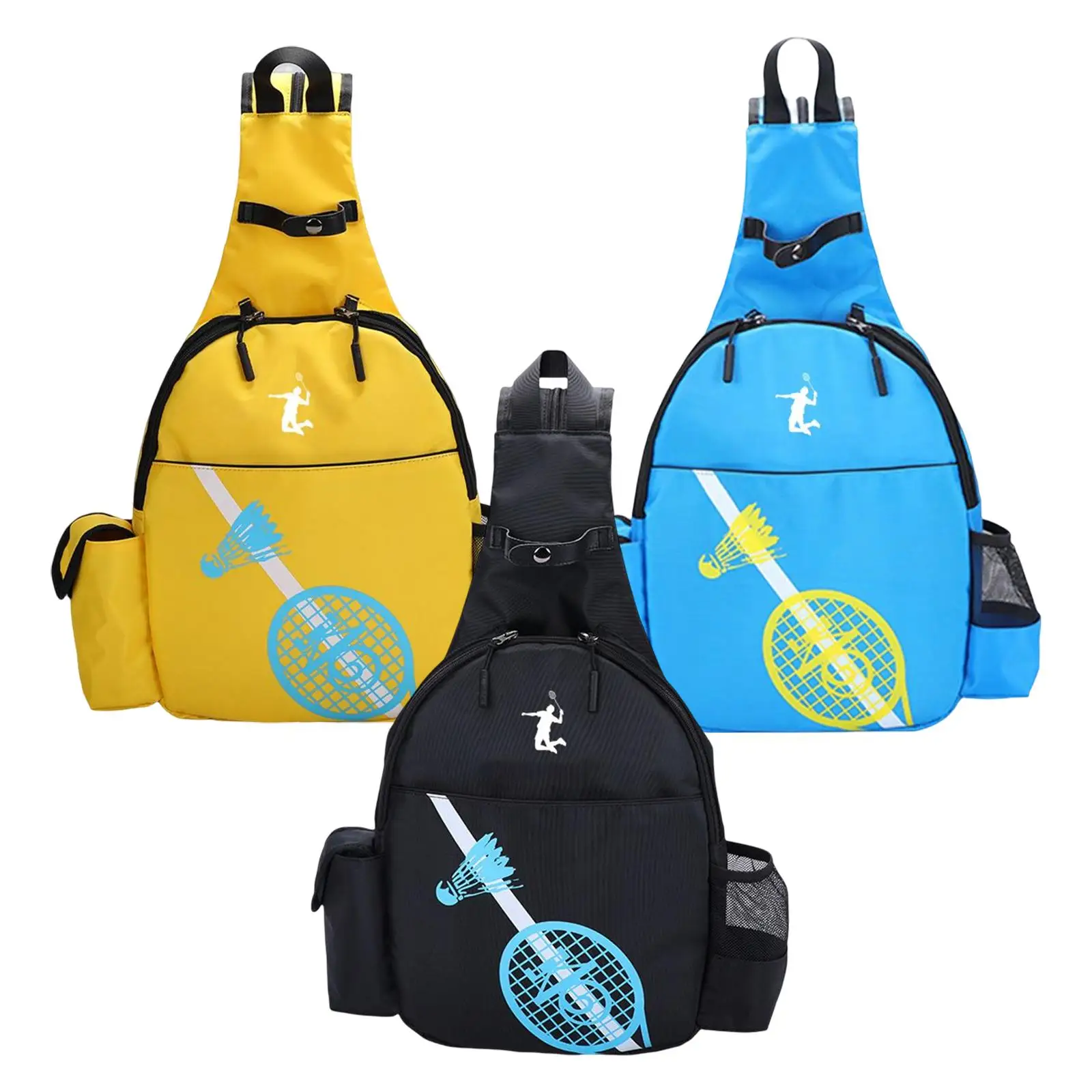 Tennis Racquet Bag with Padded Shoulder Strap Large Capacity Carrier for Men Women 
Tennis Racquet Bag with Padded Shoulder Strap Large Capacity Carrier for Men Women