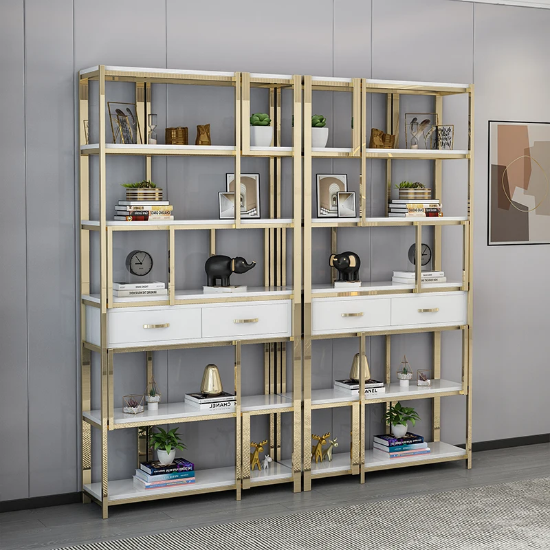 Light luxury bookshelf shelf floor simple Nordic display shelf living room study modern decoration display shelf partition
Light luxury bookshelf shelf floor simple Nordic display shelf living room study modern decoration display shelf partition
