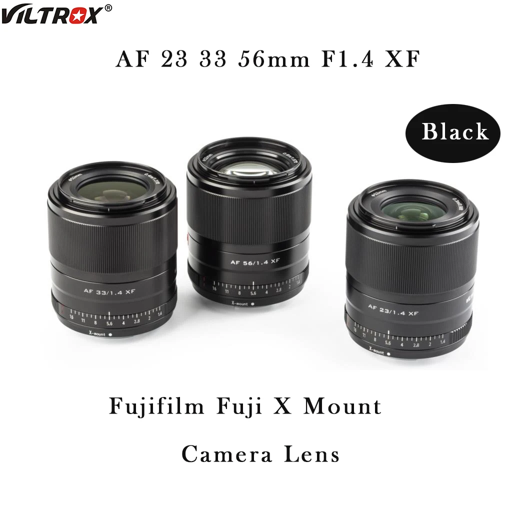 Портретные линзы Viltrox 23 мм 33 мм 56 мм F1.4 XF черные и серебристые с большой апертурой Автофокус для Fujifilm Fuji X Крепление объектива камеры
Портретные линзы Viltrox 23 мм 33 мм 56 мм F1.4 XF черные и серебристые с большой апертурой Автофокус для Fujifilm Fuji X Крепление объектива камеры