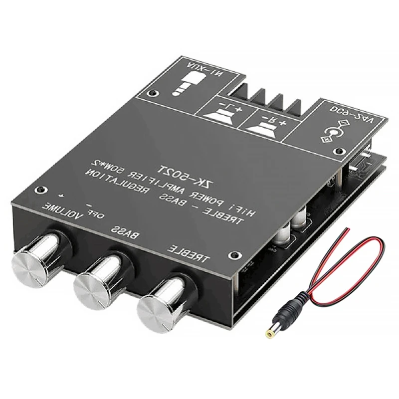 Цифровой усилитель мощности ZK-502T TPA3116 2X50W, плата Hi-Fi, высокомощный стереомодуль 2,0, модуль усилителя мощности звука модуль усилителя мощности
Цифровой усилитель мощности ZK-502T TPA3116 2X50W, плата Hi-Fi, высокомощный стереомодуль 2,0, модуль усилителя мощности звука модуль усилителя мощности