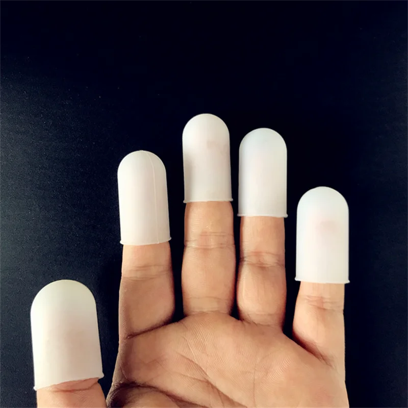 5pcs Silicone Finger Protector Finger Caps High Temperature Resistant Anti-slip Finger Cover Hamburger Pizza Food Catch Gloves
5pcs Silicone Finger Protector Finger Caps High Temperature Resistant Anti-slip Finger Cover Hamburger Pizza Food Catch Gloves