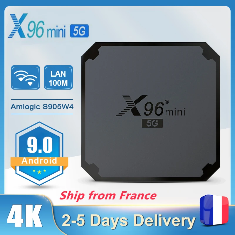 X96 Mini 5G IPTV BOX Android 9.0 Amlogic S905W4 2.4G&5Ghz Dual Wifi H.265 4K HD Media Player Android Set Top Box PK X96mini Iptv
X96 Mini 5G IPTV BOX Android 9.0 Amlogic S905W4 2.4G&5Ghz Dual Wifi H.265 4K HD Media Player Android Set Top Box PK X96mini Iptv
