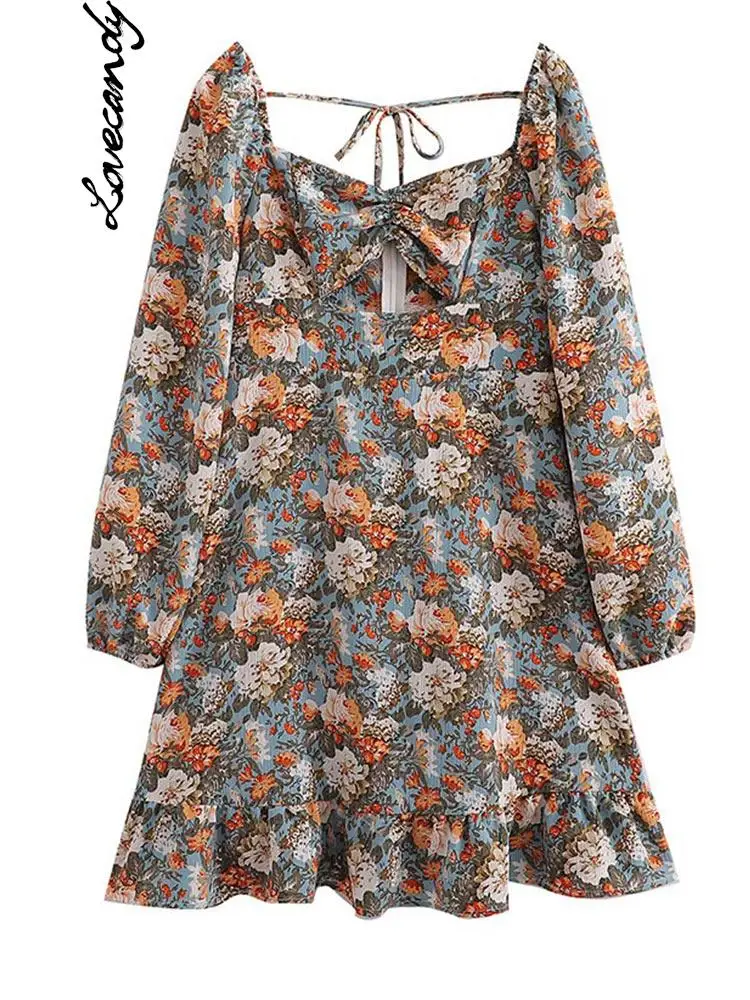 Women's Cut-out Lace Up Print Dress Fashion Hollow Zipper Loose Mini Dress 2023 Summer Female's Holiday Beach Party Vestidos
Women's Cut-out Lace Up Print Dress Fashion Hollow Zipper Loose Mini Dress 2023 Summer Female's Holiday Beach Party Vestidos