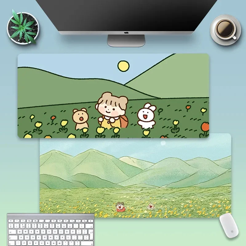 Anime Girl Bunny Flower Extra Large Kawaii Gaming Mouse Pad Cute XXL Desk Mat Water Proof Nonslip Laptop Desk Accessories 
Anime Girl Bunny Flower Extra Large Kawaii Gaming Mouse Pad Cute XXL Desk Mat Water Proof Nonslip Laptop Desk Accessories
