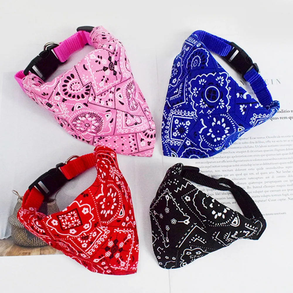 Pet Bandanas Collar for Dogs Cats Adjustable Puppy Collar with Bandana Washable Dog Scarf Flower Pattern Durable Dog Neckerchief
Pet Bandanas Collar for Dogs Cats Adjustable Puppy Collar with Bandana Washable Dog Scarf Flower Pattern Durable Dog Neckerchief