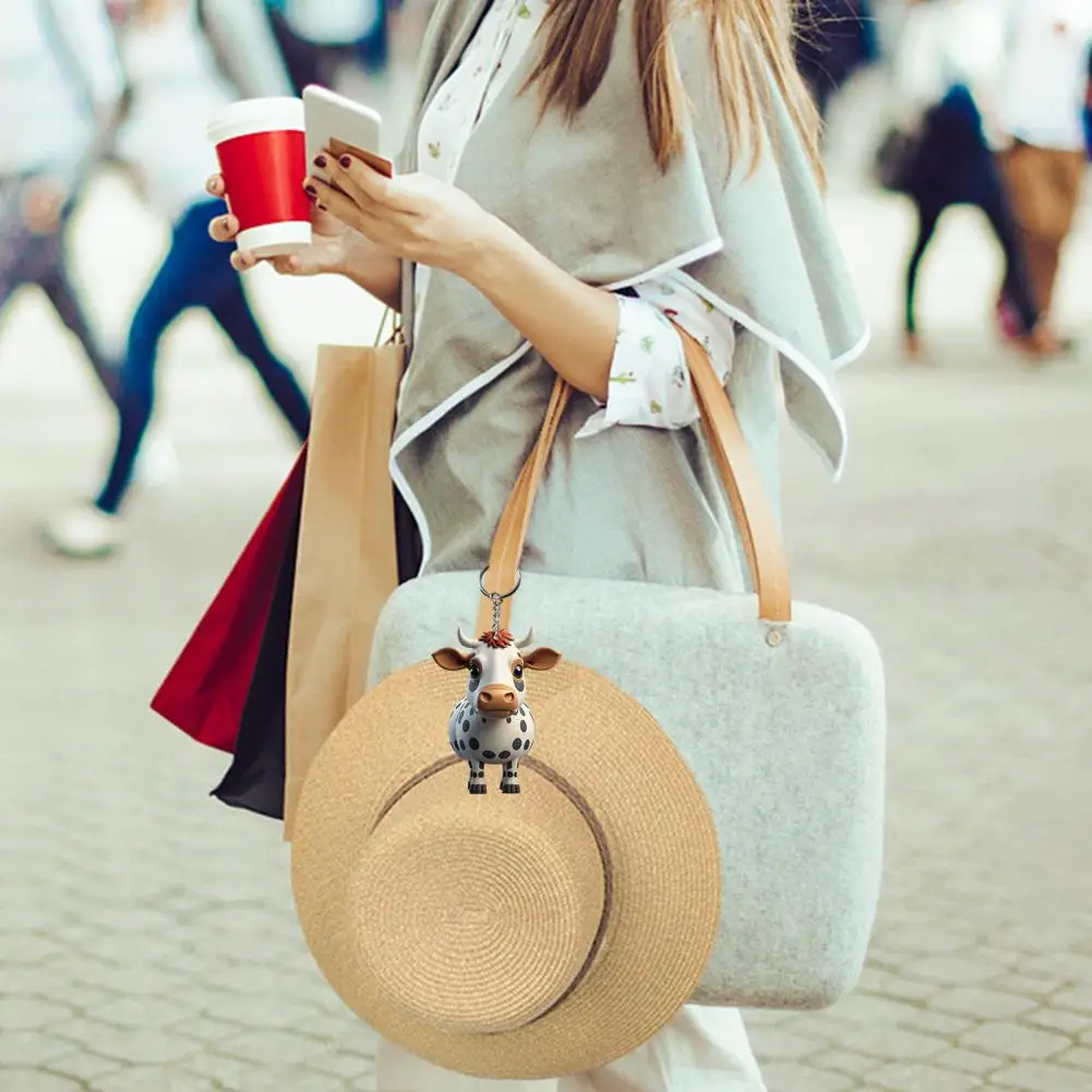 Cow Shaped Keychain Colorful Acrylic Cow Keychains Adorable Backpack Car Accessories for Durable Gift Giving Cute Cow Keychain
Cow Shaped Keychain Colorful Acrylic Cow Keychains Adorable Backpack Car Accessories for Durable Gift Giving Cute Cow Keychain