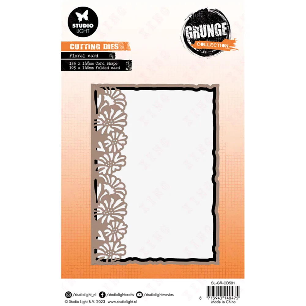 Floral Card New Metal Cutting Dies Scrapbook Diary Decoration Stencil Embossing Templates Diy Greeting Card Handmade Craft Molds
Floral Card New Metal Cutting Dies Scrapbook Diary Decoration Stencil Embossing Templates Diy Greeting Card Handmade Craft Molds