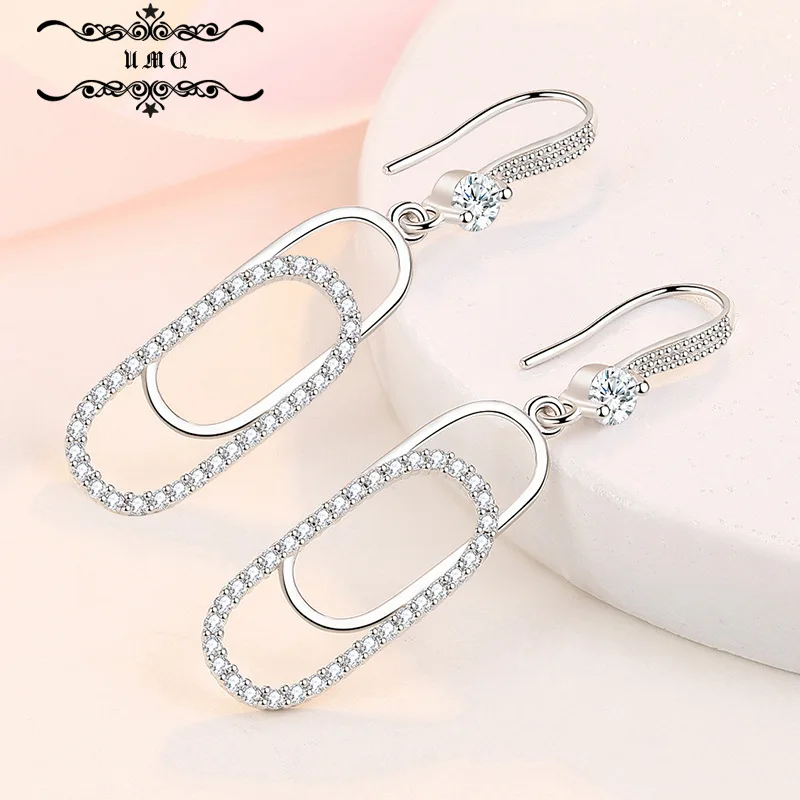 Серьги из стерлингового серебра S925, зажимы для бумаги, серьги светильник роскошный стиль, серьги нишевого дизайна
Серьги из стерлингового серебра S925, зажимы для бумаги, серьги светильник роскошный стиль, серьги нишевого дизайна