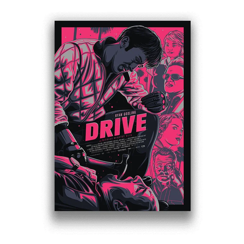 Drive Movie Classic posters and prints wall art canvas Pictures Painting Hot retro style decorations for home decor Quadro
Drive Movie Classic posters and prints wall art canvas Pictures Painting Hot retro style decorations for home decor Quadro