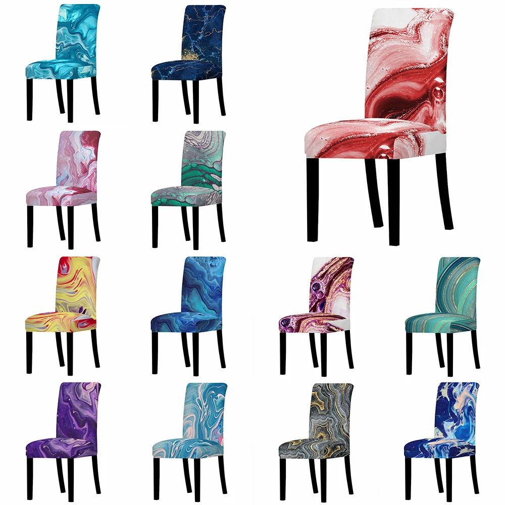 Marble Elastic Chair Cover Modern Dining Room Slipcover Back Chair Case Stretch for Kitchen Armchair Seat Hotel Wedding Banquet
Marble Elastic Chair Cover Modern Dining Room Slipcover Back Chair Case Stretch for Kitchen Armchair Seat Hotel Wedding Banquet