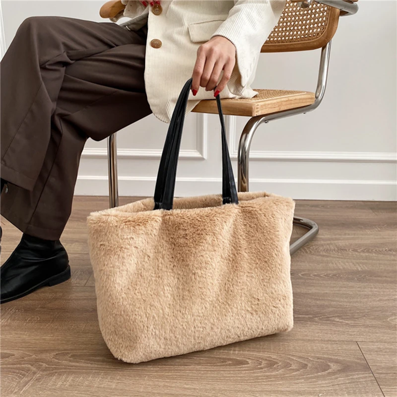 Winter Casual Autumn Plush Hit Color Shoulder Bags For Women 2022 Totes Commuter Shopping Satchel Handbags
Winter Casual Autumn Plush Hit Color Shoulder Bags For Women 2022 Totes Commuter Shopping Satchel Handbags