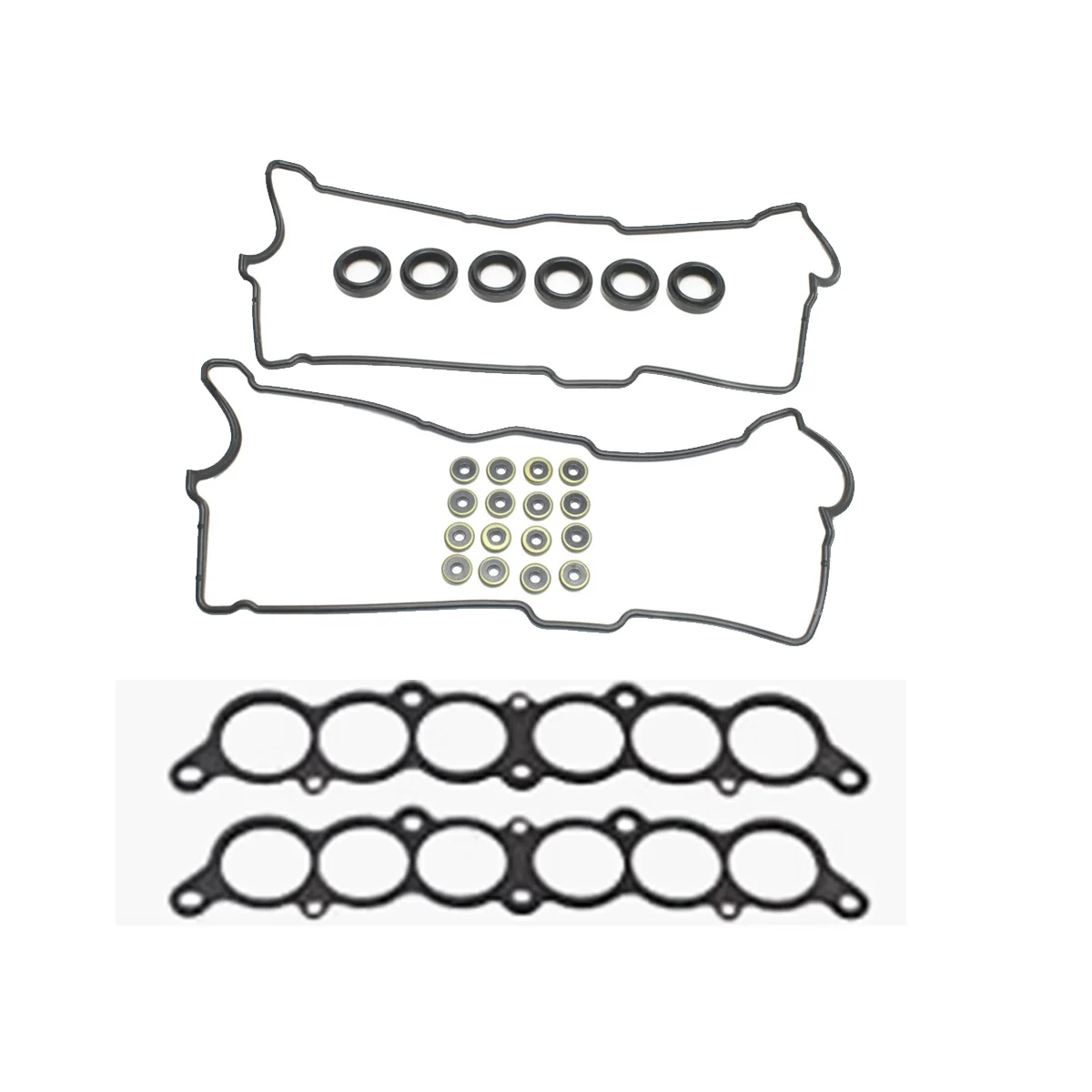 

Valve Cover Gasket Set 3VZFE 5VZFE for Toyota Tacoma Tundra Camry T100 Lexus 3.0 3.4 1992-2004 Spark Plug Tube Seals Kit