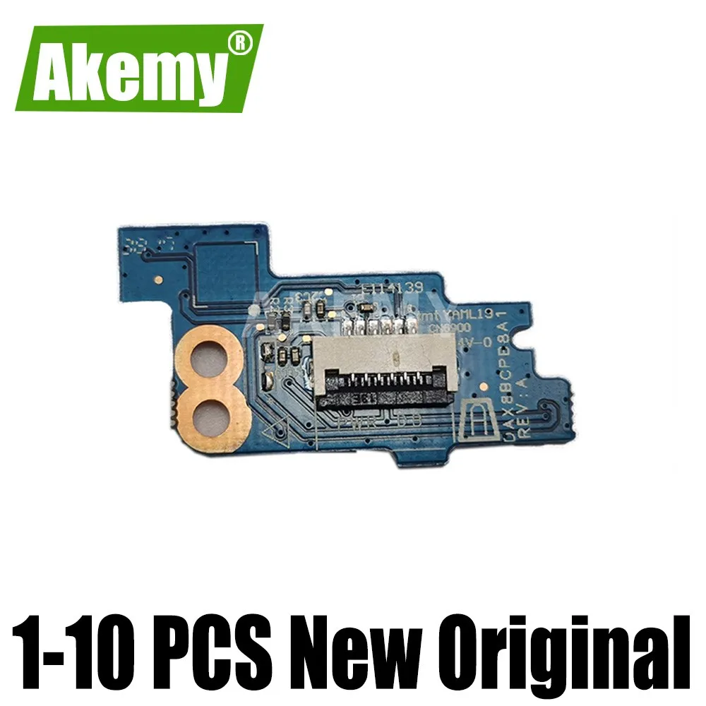 1-10 шт., новый оригинальный кнопочный переключатель питания для ноутбука HP ProBook 430 G5 440 G5, плата с кабелем DAX8BCPB8A1, 100% протестированная
1-10 шт., новый оригинальный кнопочный переключатель питания для ноутбука HP ProBook 430 G5 440 G5, плата с кабелем DAX8BCPB8A1, 100% протестированная