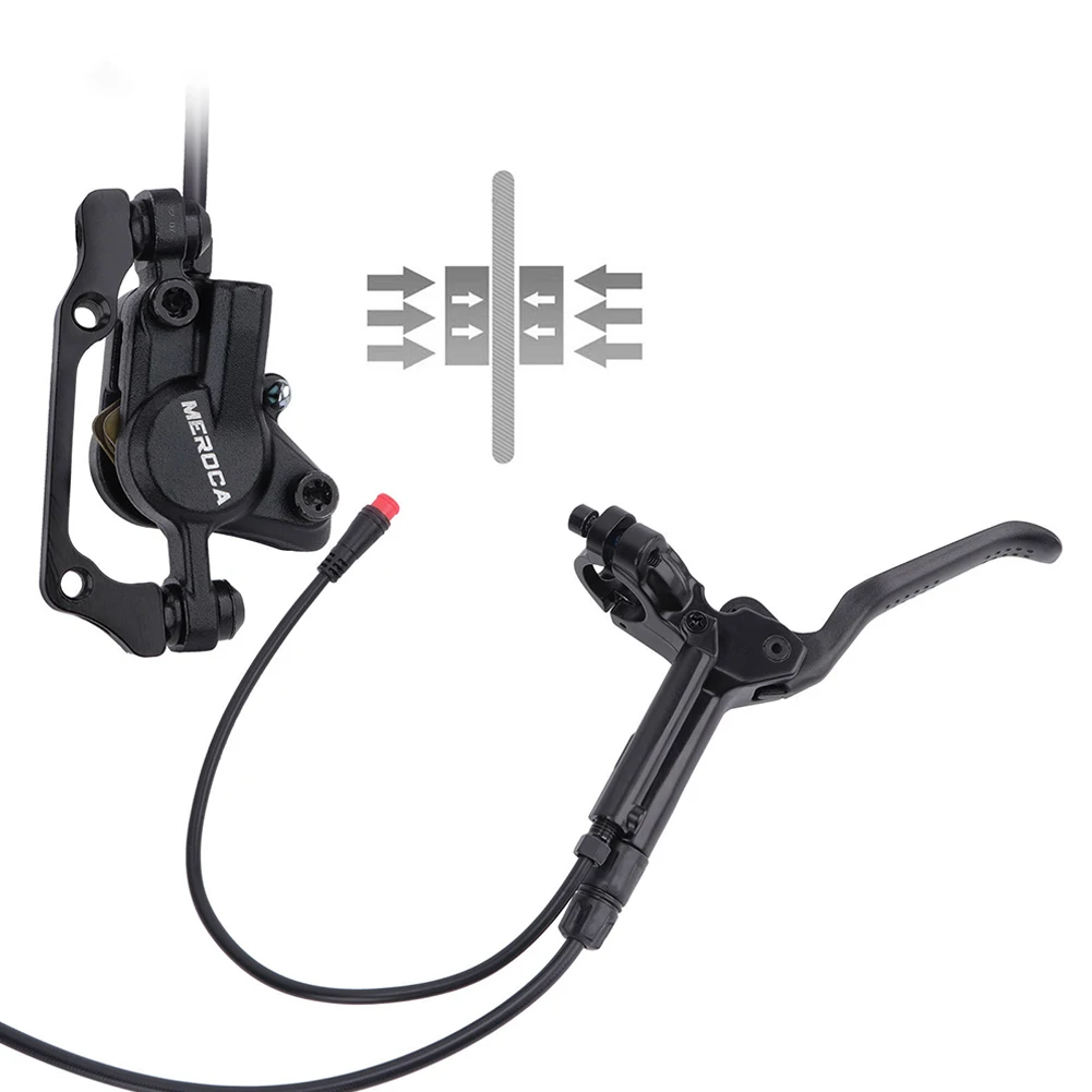 MTB E-Bike Hydraulic Disc Power-Off Oil Brake 2 Piston Calipers 160mm Brake Pads Aluminum Alloy Electric Bike Accessories
MTB E-Bike Hydraulic Disc Power-Off Oil Brake 2 Piston Calipers 160mm Brake Pads Aluminum Alloy Electric Bike Accessories