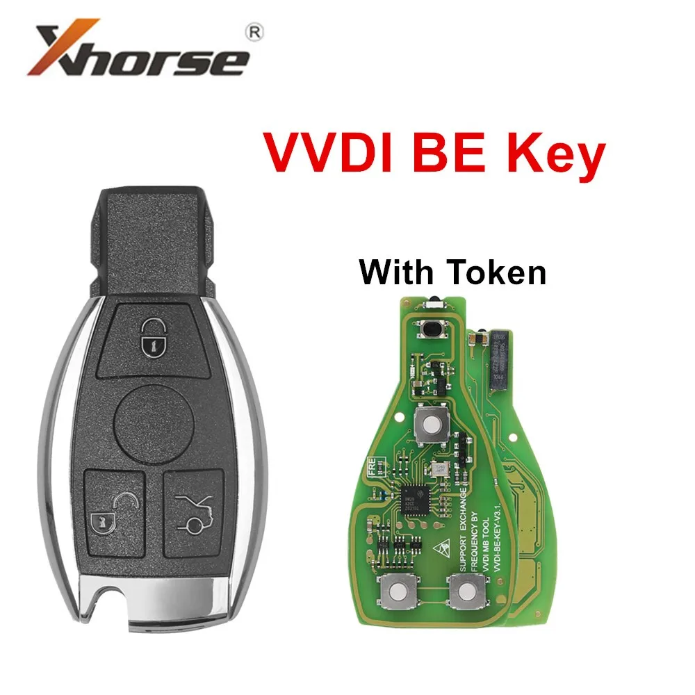 Xhorse VVDI BE Key Pro For Mercedes Benz V3.2 PCB Remote Key Chip Improved Version Smart 315MHz/433MHz
Xhorse VVDI BE Key Pro For Mercedes Benz V3.2 PCB Remote Key Chip Improved Version Smart 315MHz/433MHz