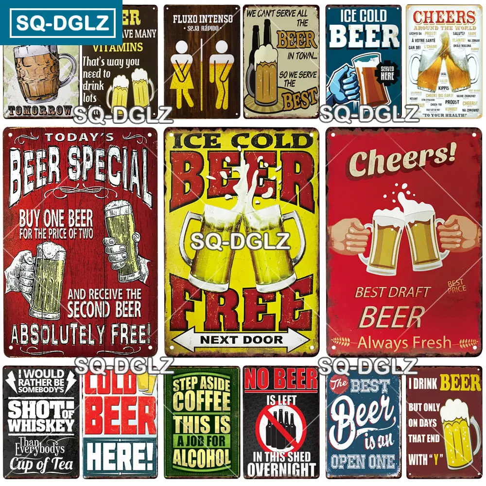 Beer Special Metal Sign Retro Tin Sign Decorative Plaque Room Decoration for Pub Bar Man Cave Club Wall Art Decor Metal Painting
Beer Special Metal Sign Retro Tin Sign Decorative Plaque Room Decoration for Pub Bar Man Cave Club Wall Art Decor Metal Painting