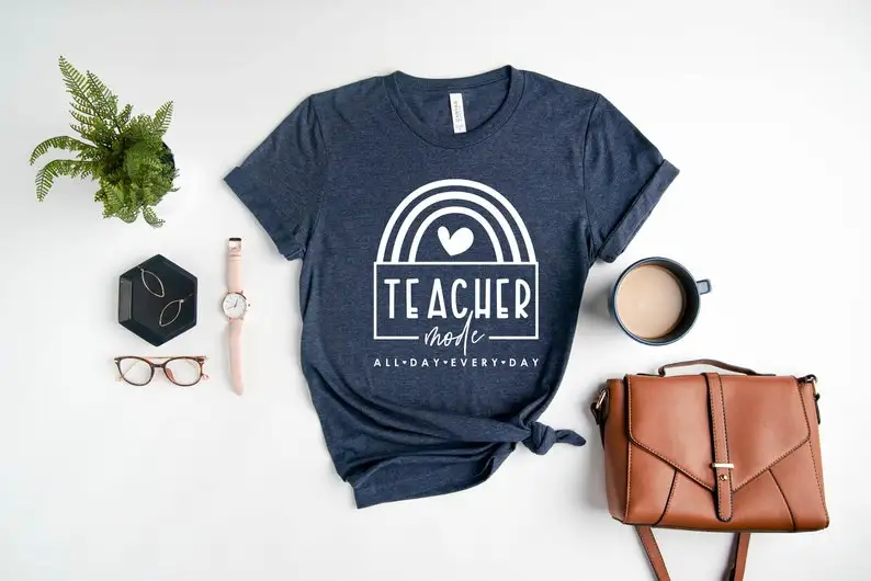 Teacher Mode T-Shirt Gift for Teacher Funny Teacher Life Shirt 100% Cotton O Neck Casual Graphic Printed Short-Sleeve Tees
Teacher Mode T-Shirt Gift for Teacher Funny Teacher Life Shirt 100% Cotton O Neck Casual Graphic Printed Short-Sleeve Tees