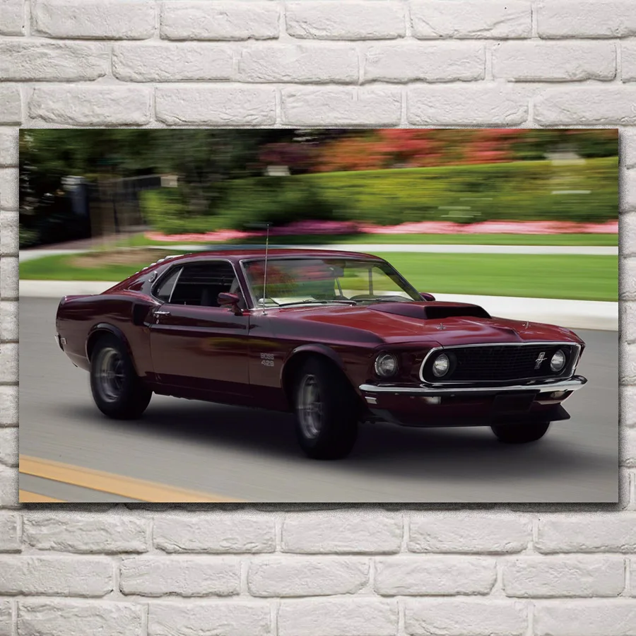 Classic muscle cars 1969 boss429 mustang fastback living room home art decoration fabric posters on wall picture KR237
Classic muscle cars 1969 boss429 mustang fastback living room home art decoration fabric posters on wall picture KR237