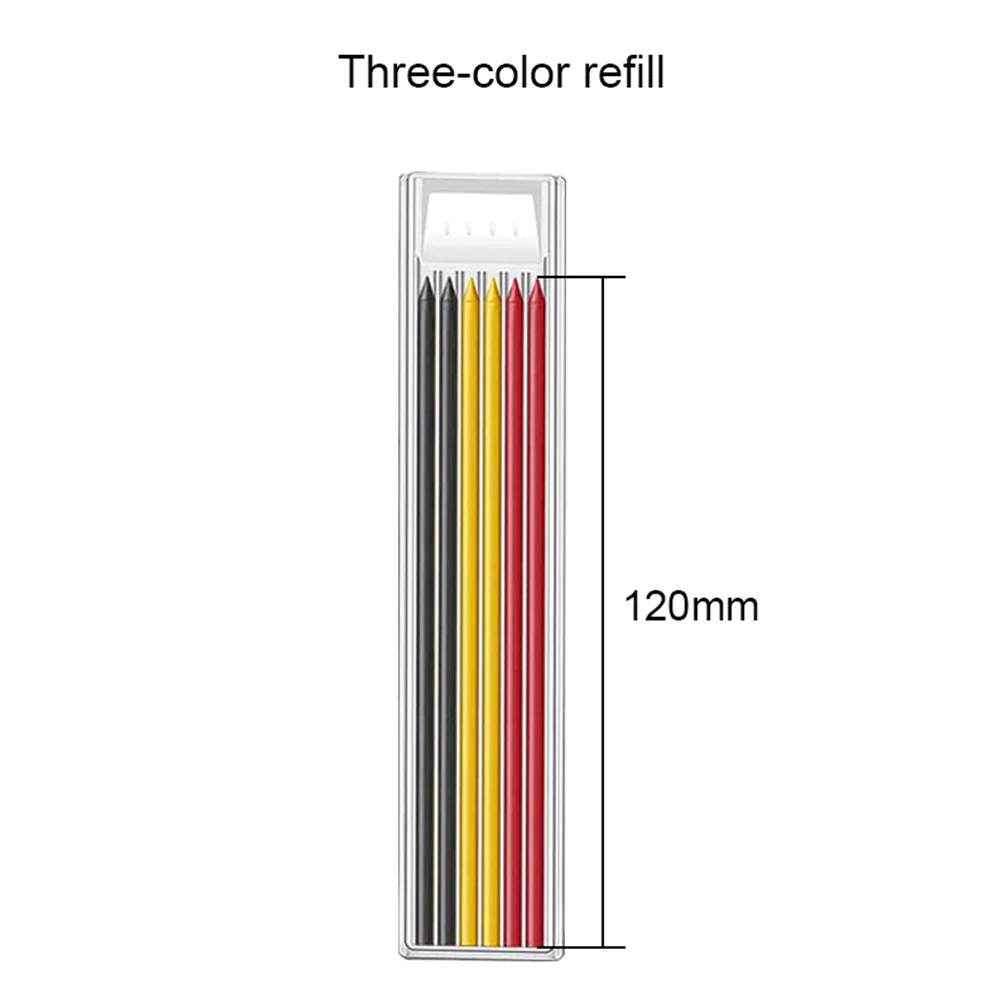 4pcs Solid Carpenter Pencil Set With Refill Leads Built-in Sharpener Marking Tool Woodworking Deep Hole Mechanical Pencils
4pcs Solid Carpenter Pencil Set With Refill Leads Built-in Sharpener Marking Tool Woodworking Deep Hole Mechanical Pencils