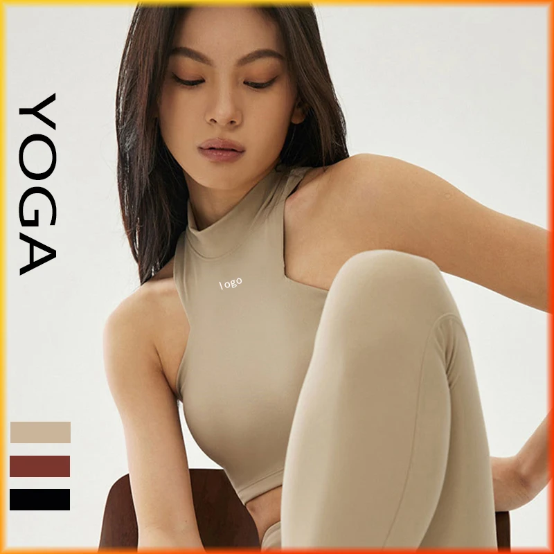 With Logo 2-Piece Yoga Sportswear Gym Bra Sports Sleeveless Tights Fitness Set Pilates Running Stretching Training Set Women
With Logo 2-Piece Yoga Sportswear Gym Bra Sports Sleeveless Tights Fitness Set Pilates Running Stretching Training Set Women