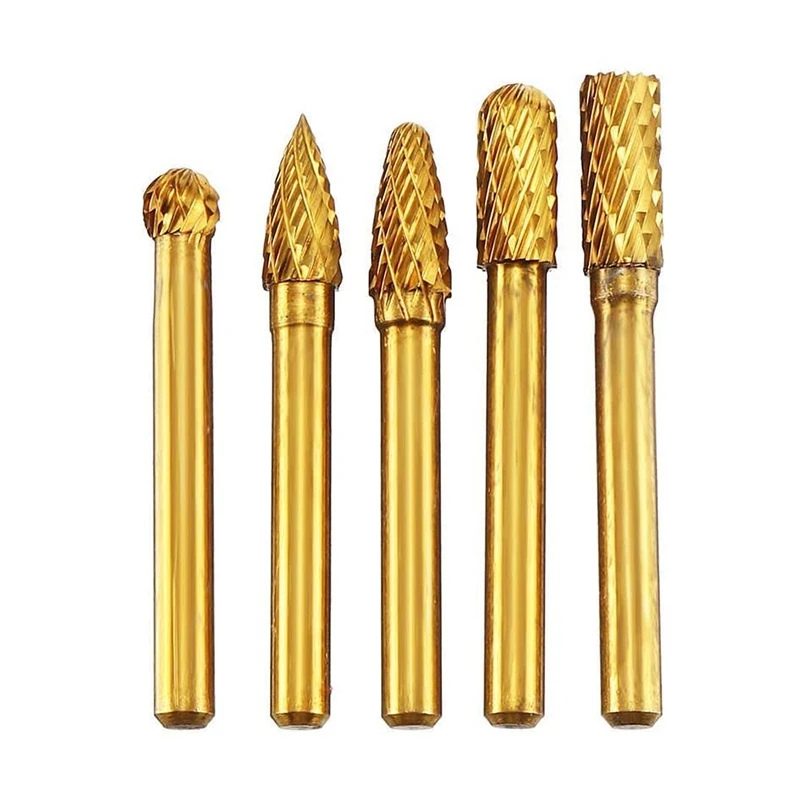 5 Pcs 6X8mm Tungsten Steel Grinding Head Rotary Burrs Bits For Woodworking Drilling Metal Craving Engraving Polishing
5 Pcs 6X8mm Tungsten Steel Grinding Head Rotary Burrs Bits For Woodworking Drilling Metal Craving Engraving Polishing