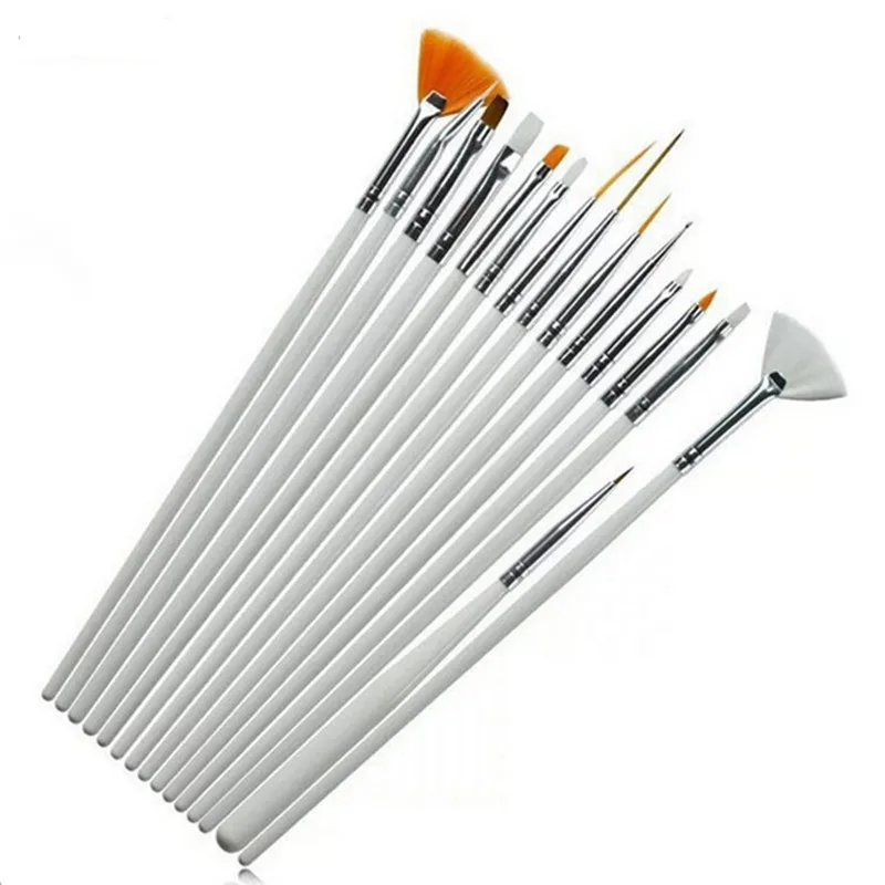 HEALLOR One Set(15pcs) Nail Art Pen Nanicure Tools Finger Nail Color Drawing Brush
HEALLOR One Set(15pcs) Nail Art Pen Nanicure Tools Finger Nail Color Drawing Brush