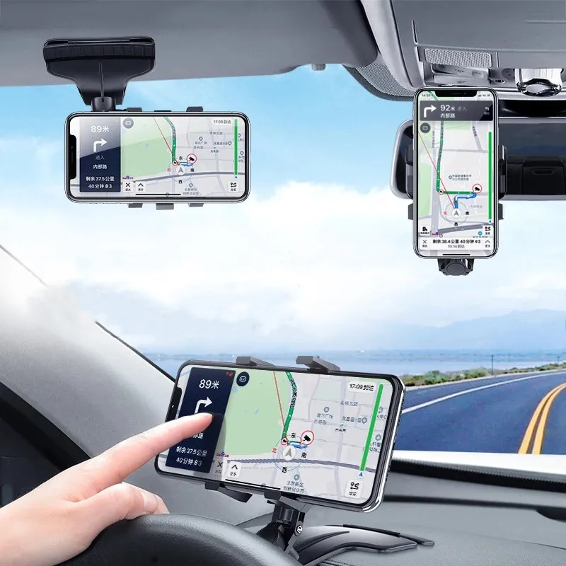 3 in 1 Car Phone Holder Dashboard Rearview Mirror Mobile Phone GPS Navigation Bracket Adjustable Auto Phone Holder For iPhone 13
3 in 1 Car Phone Holder Dashboard Rearview Mirror Mobile Phone GPS Navigation Bracket Adjustable Auto Phone Holder For iPhone 13