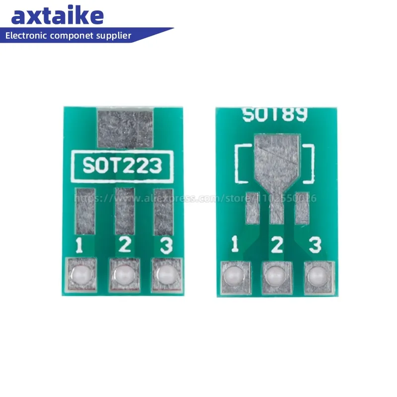 

20PCS SOT89 SOT-89 SOT-223 SOT223 to DIP PCB Transfer Board DIP Pin Board Pitch Transistor IC Adapter plate Conversion board