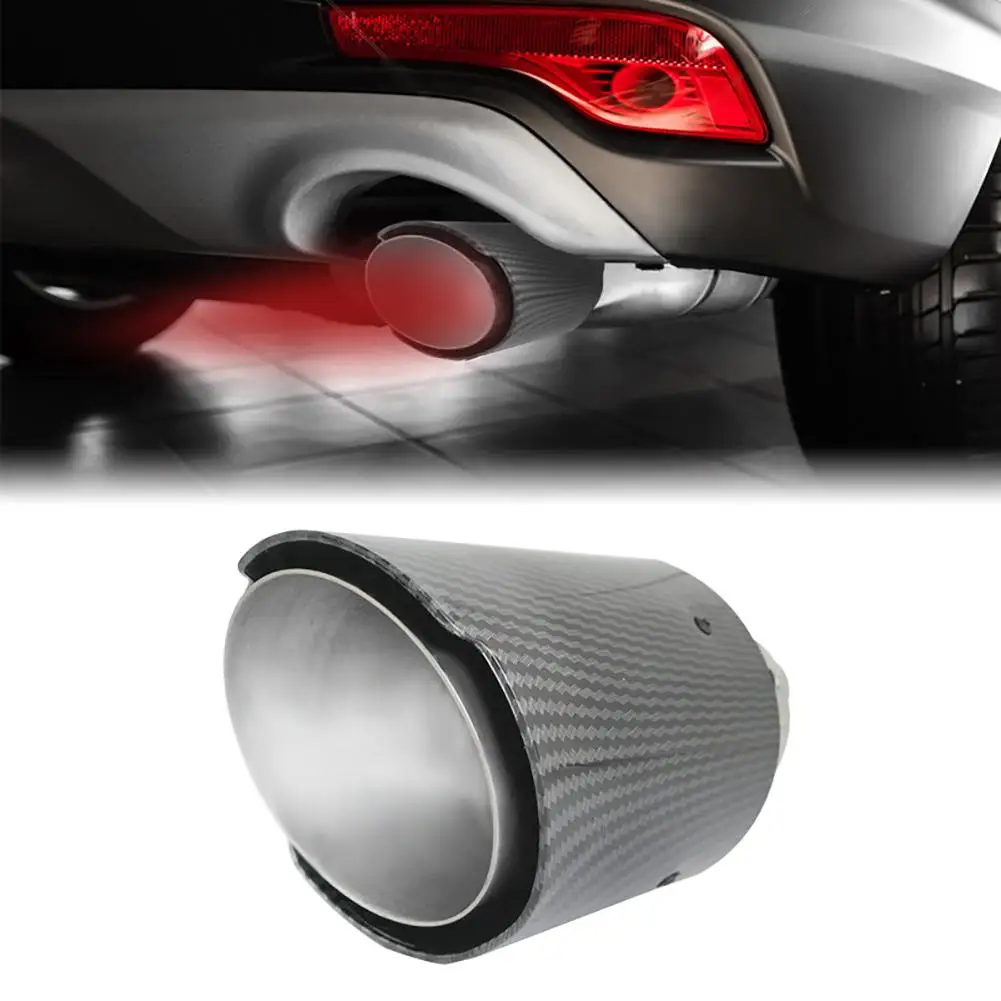 Luminous Led Exhaust Muffler With Led Colorful Lights Easy Installation Carbon Fiber Car Tail Pipe Light
Luminous Led Exhaust Muffler With Led Colorful Lights Easy Installation Carbon Fiber Car Tail Pipe Light