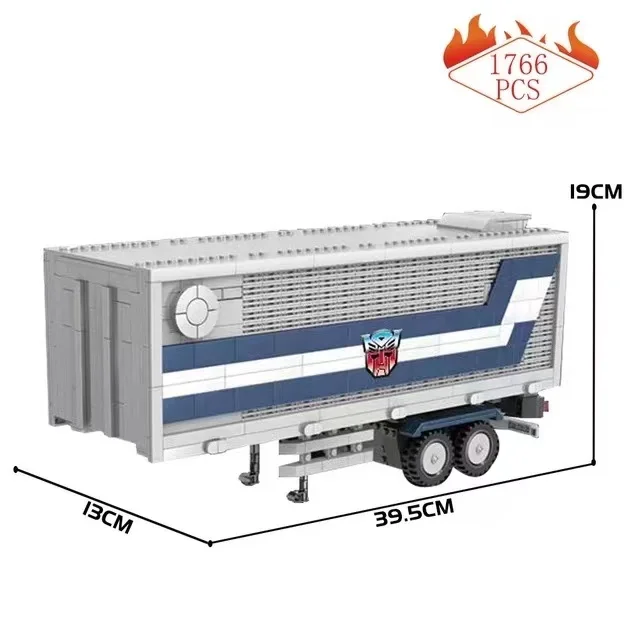 New 1766pcs MOC Building Blocks 10302 Prime Trailer Carriage DIY Assembled Brick Expert Truck Model Children Toys Display Gifts
New 1766pcs MOC Building Blocks 10302 Prime Trailer Carriage DIY Assembled Brick Expert Truck Model Children Toys Display Gifts