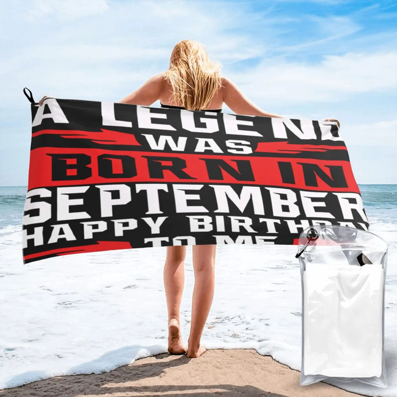 Пляжное полотенце «Легенда была родилась в сентябре 6171 года», пляжное полотенце, пляжная одежда, пляжное полотенце, Большое пляжное полотен... 
Пляжное полотенце «Легенда была родилась в сентябре 6171 года», пляжное полотенце, пляжная одежда, пляжное полотенце, Большое пляжное полотен...