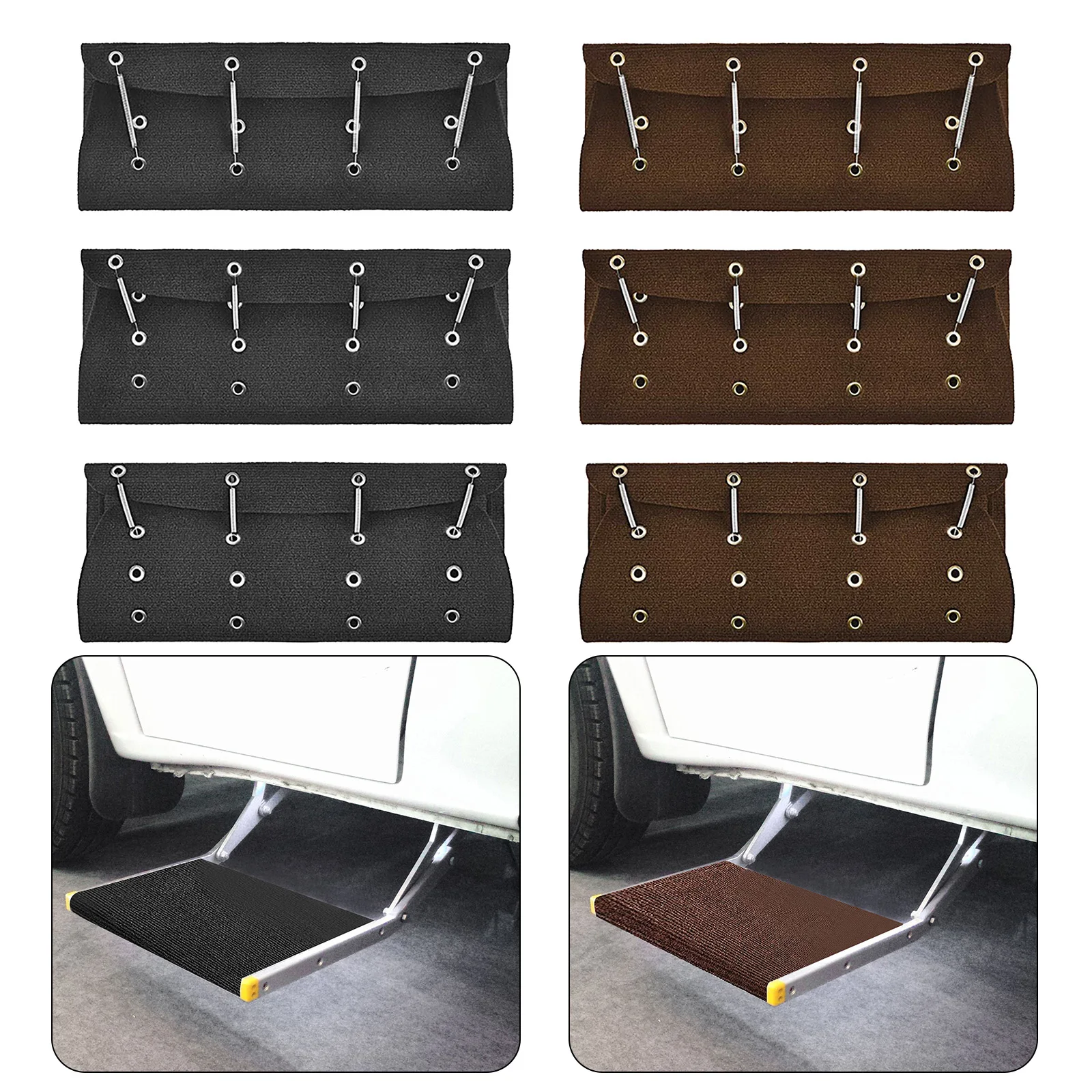 3pcs RV Steps Covers Rugs 3 Pack 22\" Wide RV Camper Step Stair Covers Stair Rugs 27*24*12cm Polyester Fiber 900g
3pcs RV Steps Covers Rugs 3 Pack 22\" Wide RV Camper Step Stair Covers Stair Rugs 27*24*12cm Polyester Fiber 900g
