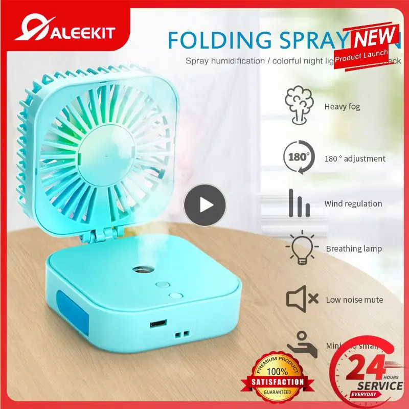 Fan Electric Portable Small Air Cooler Electrical Appliances Desktop Office Desktop Spray Humidifier Night Light Child Usb Mini
Fan Electric Portable Small Air Cooler Electrical Appliances Desktop Office Desktop Spray Humidifier Night Light Child Usb Mini