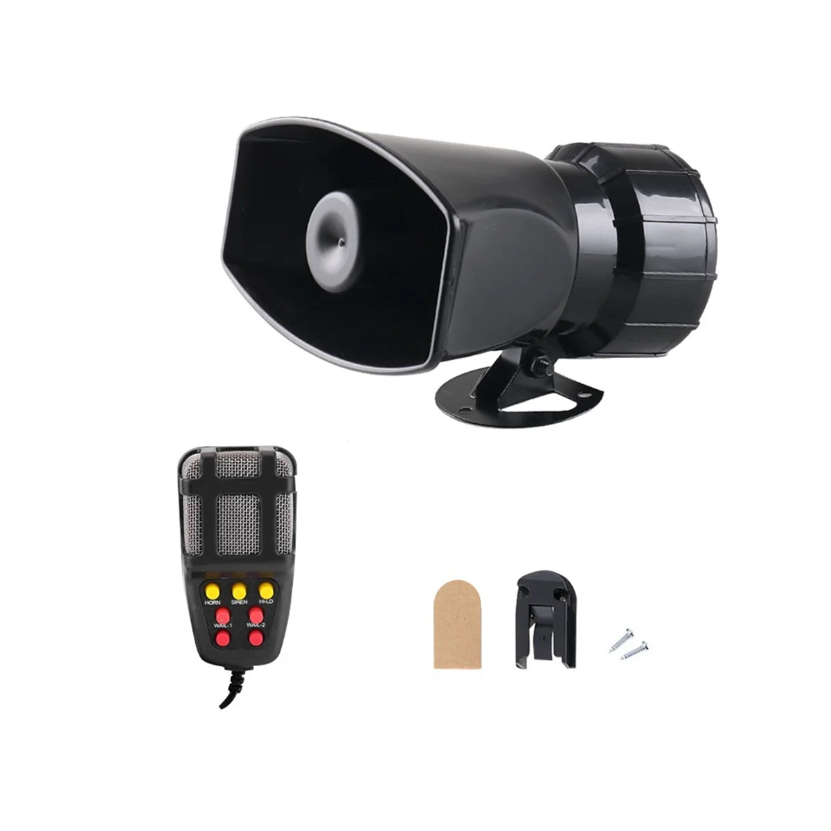 12V 7 Sounds 120DB Wireless Electronic Siren Loud Car Warning Alarm Fire Siren Horn Car Accessories 
12V 7 Sounds 120DB Wireless Electronic Siren Loud Car Warning Alarm Fire Siren Horn Car Accessories