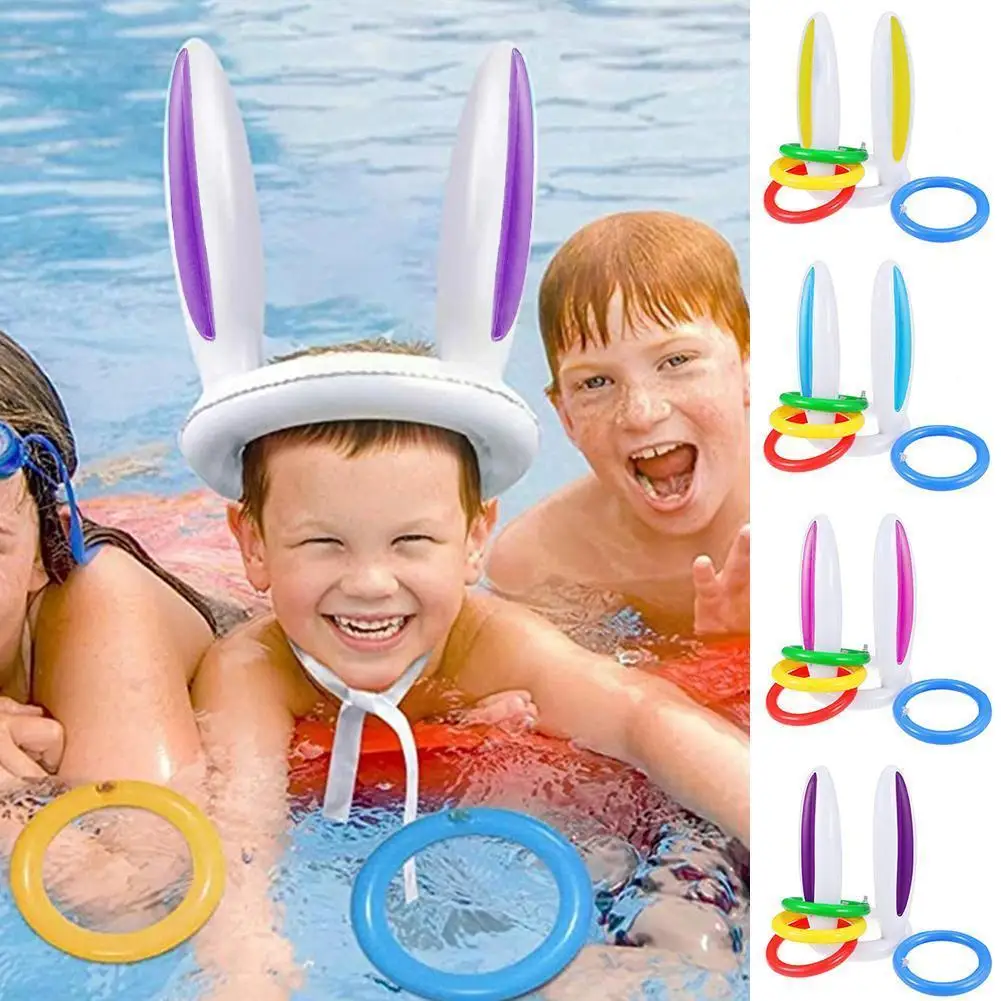 Game PVC Inflatable Swimming Ferrule Rabbit Ears Hat Inflated Decoration Party Outdoor Birthday Gift Toys Kids Easter S6C3
Game PVC Inflatable Swimming Ferrule Rabbit Ears Hat Inflated Decoration Party Outdoor Birthday Gift Toys Kids Easter S6C3