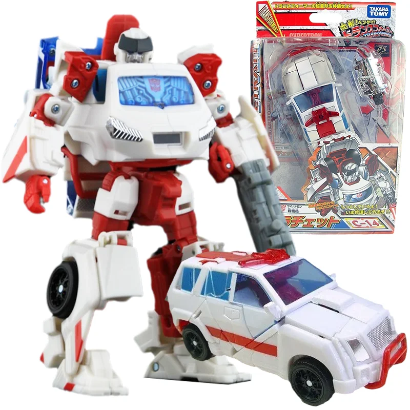 Takara Genuine Transformers Toys Classic C-14 Ratchet Anime Action Figure Deformation Robot Toys For Boys Kids Christmas Gift
Takara Genuine Transformers Toys Classic C-14 Ratchet Anime Action Figure Deformation Robot Toys For Boys Kids Christmas Gift