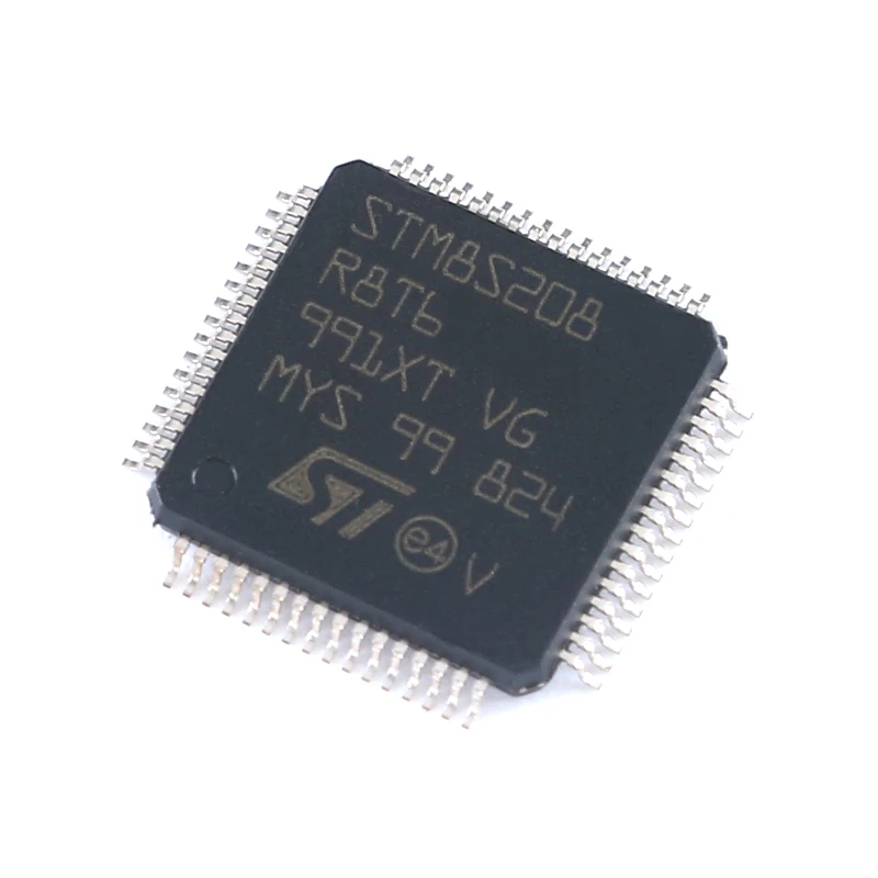 10PCS/Pack New Original STM8S208R8T6 LQFP-64 24MHz/64KB Flash / 8-bit microcontroller -MCU
10PCS/Pack New Original STM8S208R8T6 LQFP-64 24MHz/64KB Flash / 8-bit microcontroller -MCU