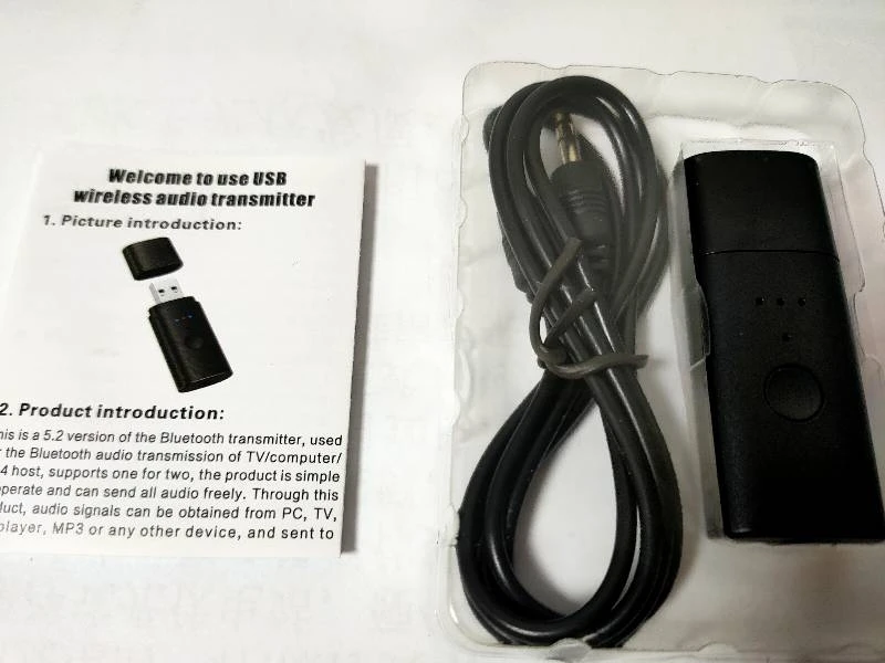 Bluetooth-compatible Transmitter Receiver 3.5mm USB Aux BT 5.2 Wireless Adapter For PC TV Headphones Car Speakers Dropship
Bluetooth-compatible Transmitter Receiver 3.5mm USB Aux BT 5.2 Wireless Adapter For PC TV Headphones Car Speakers Dropship