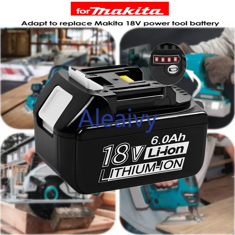 Обновленная аккумуляторная батарея Makita BL1860 18 в, 6,0 Ач, для BL1840 BL1850 LXT-400 makita 18 в, литиевая батарея
Обновленная аккумуляторная батарея Makita BL1860 18 в, 6,0 Ач, для BL1840 BL1850 LXT-400 makita 18 в, литиевая батарея