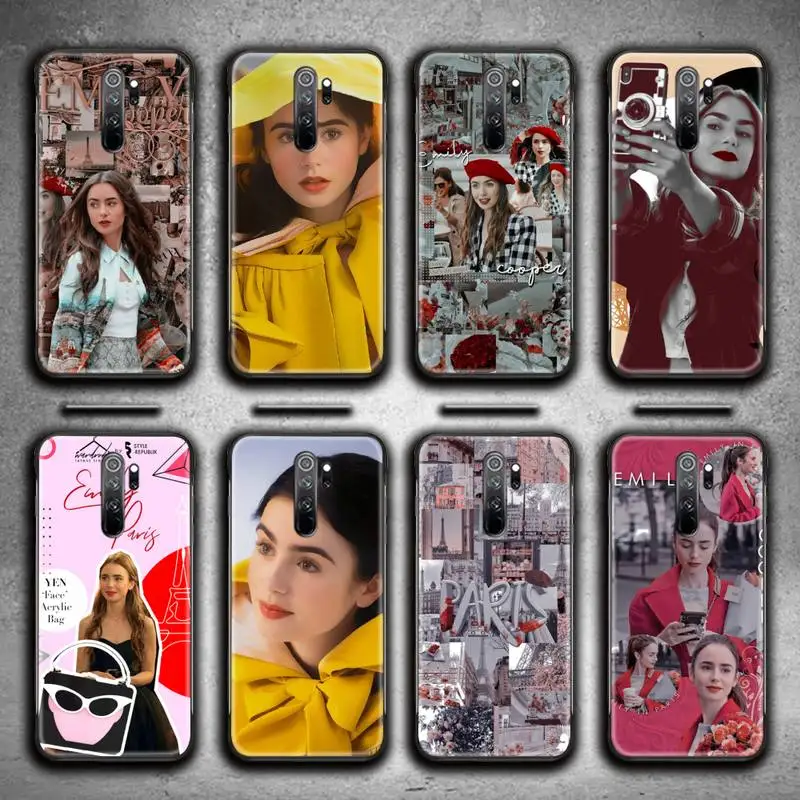 

Emily in paris Phone Case for Redmi 9A 9 8A Note 11 10 9 8 8T Pro Max K20 K30 K40 Pro