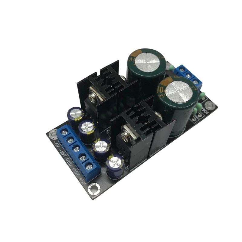 

Hot 7915+7815 Voltage Stabilized Board 15V 5V Dual Group Voltage Output Power Supply Module PCB Finished Board