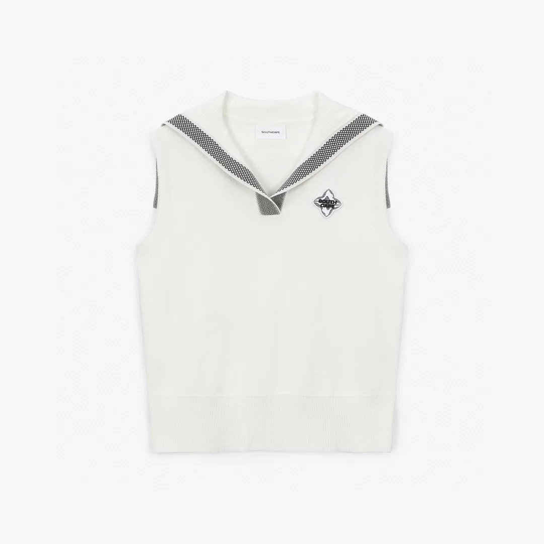 South Korea Sc Golf Vest Women Summer Golf Hoodie Navy Collar Fashion Knitted Golf Sweater
South Korea Sc Golf Vest Women Summer Golf Hoodie Navy Collar Fashion Knitted Golf Sweater