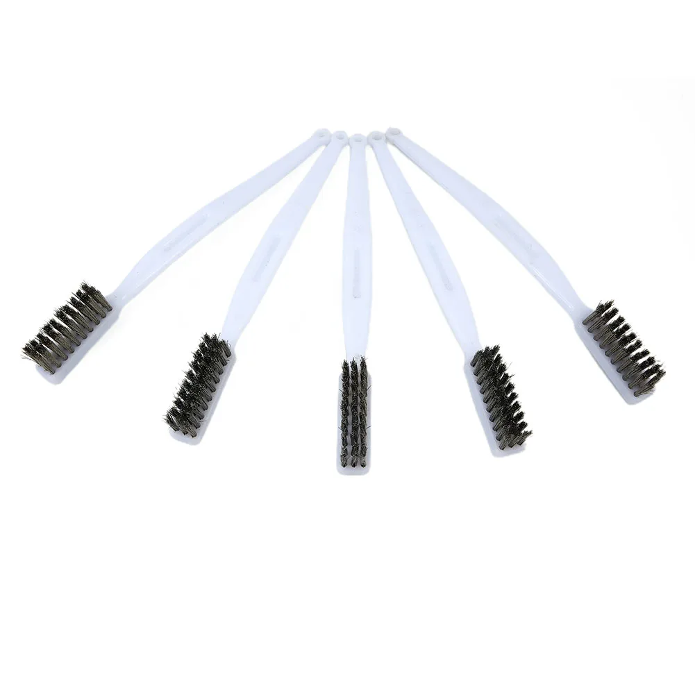 Durable Hot New Practical Wire Brush Cleaning For Metal Kit Motorcycle Set Small Stainless Steel Tool 5 Pcs 5*
Durable Hot New Practical Wire Brush Cleaning For Metal Kit Motorcycle Set Small Stainless Steel Tool 5 Pcs 5*
