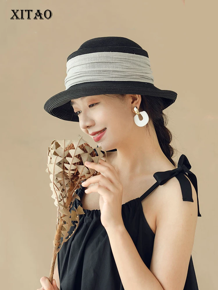 XITAO Casual Bucket Hats Fashion Weave Straw Hat Vintage Contrast Color Patchwork Decorate 2022 Summer New All-match WLD8275
XITAO Casual Bucket Hats Fashion Weave Straw Hat Vintage Contrast Color Patchwork Decorate 2022 Summer New All-match WLD8275