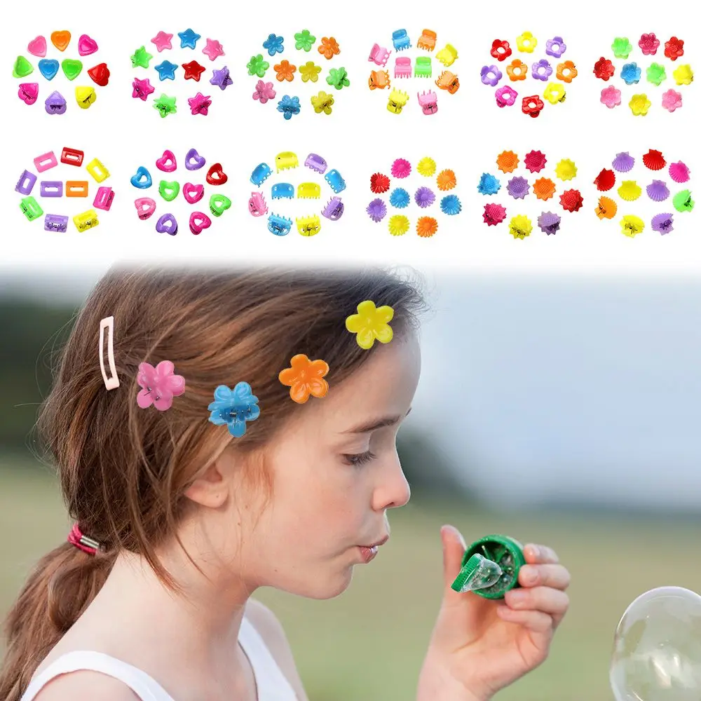 10PCS Girls Cute Hair Claws Colorful Shell Small Hair Clips Kids Hairpins Hair Accessories Cartoons Ornament
10PCS Girls Cute Hair Claws Colorful Shell Small Hair Clips Kids Hairpins Hair Accessories Cartoons Ornament